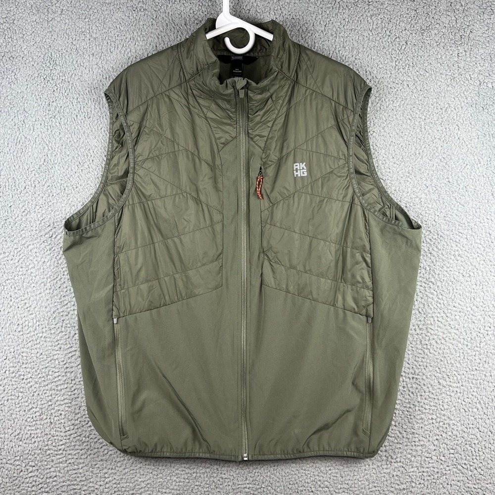 Alaskan Hardgear Duluth Mens Outer Limit Hybrid Vest size XXL Green Puffer 70726